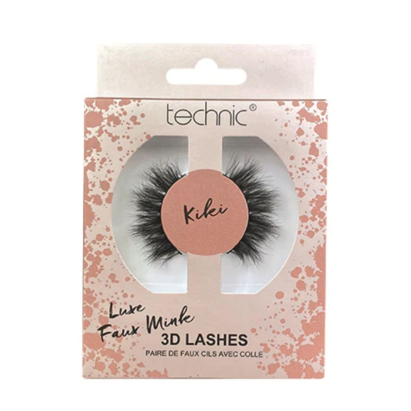 Technic Luxe Faux Mink 3D Lashes - Kiki | Discount Brand Name Cosmetics