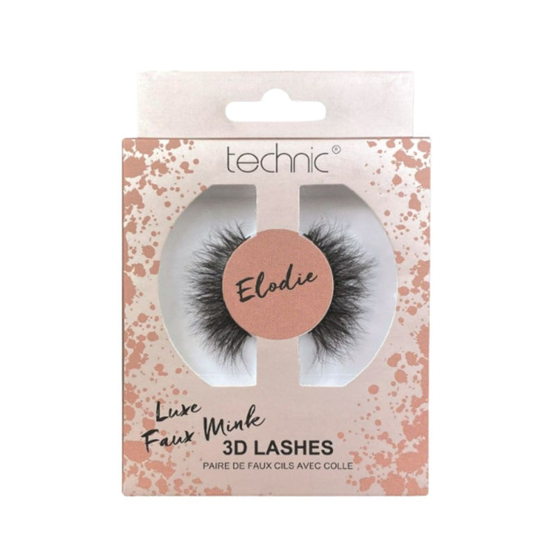 Technic Luxe Faux Mink 3D Lashes - Elodie | Discount Brand Name Cosmetics