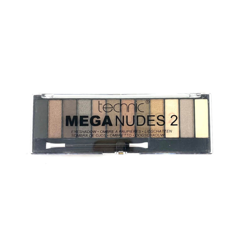 Technic Mega Eyeshadow Palette -  Mega Nudes 2 | Discount Brand Name Cosmetics