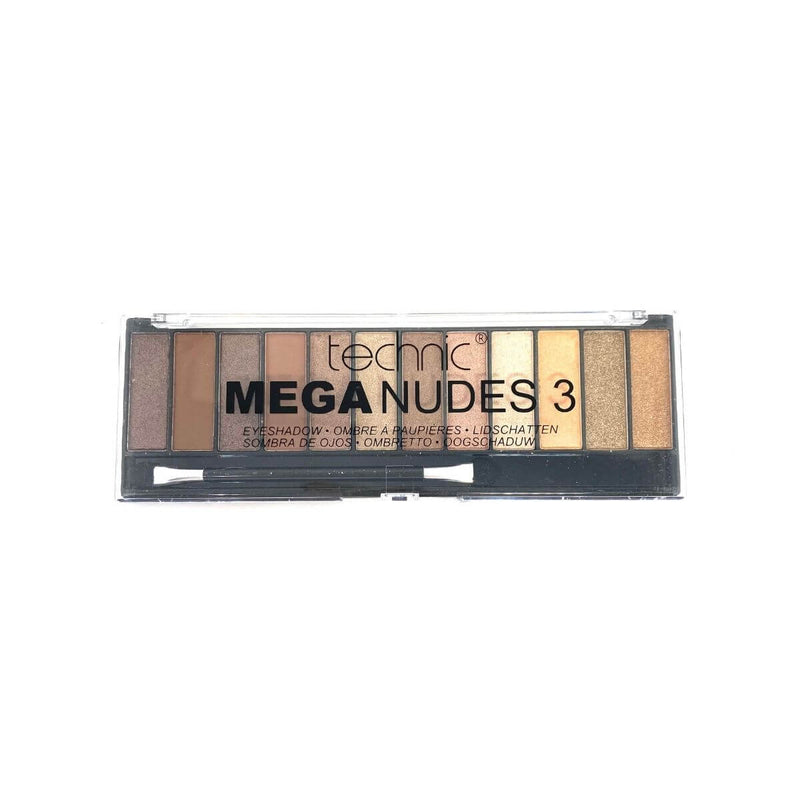 Technic Mega Eyeshadow Palette -  Mega Nudes 3 | Discount Brand Name Cosmetics