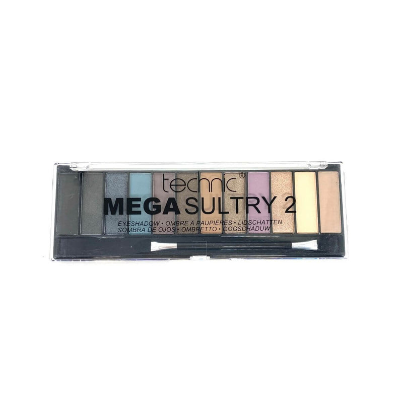 Technic Mega Eyeshadow Palette - Mega Sultry 2 | Discount Brand Name Cosmetics