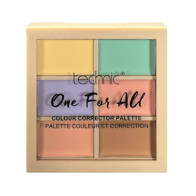Technic One For All Colour Corrector Palette | Discount Brand Name Cosmetics