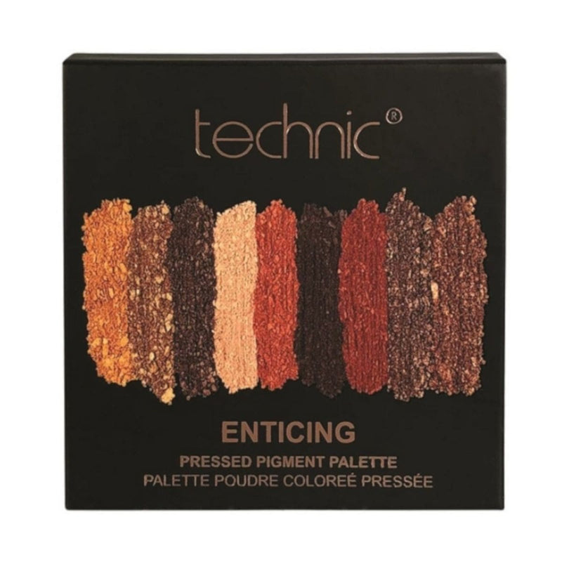 Technic Pressed Pigment Eyeshadow Palette (9 pan) - Enticing | Discount Brand Name Cosmetics