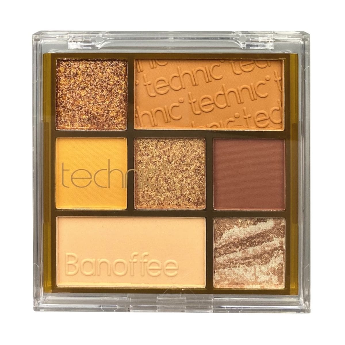 Technic Pressed Pigment Palette (7 pan) - Banoffee | Discount Brand Name Cosmetics