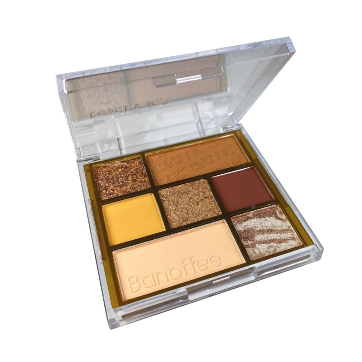 Technic Pressed Pigment Palette (7 pan) - Banoffee | Discount Brand Name Cosmetics