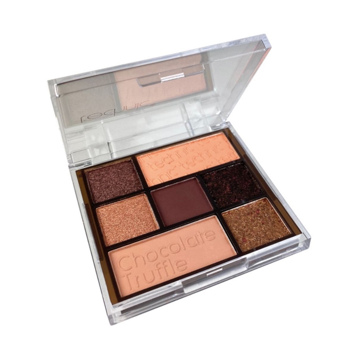 Technic Pressed Pigment Palette (7 pan) - Chocolate Truffle | Discount Brand Name Cosmetics