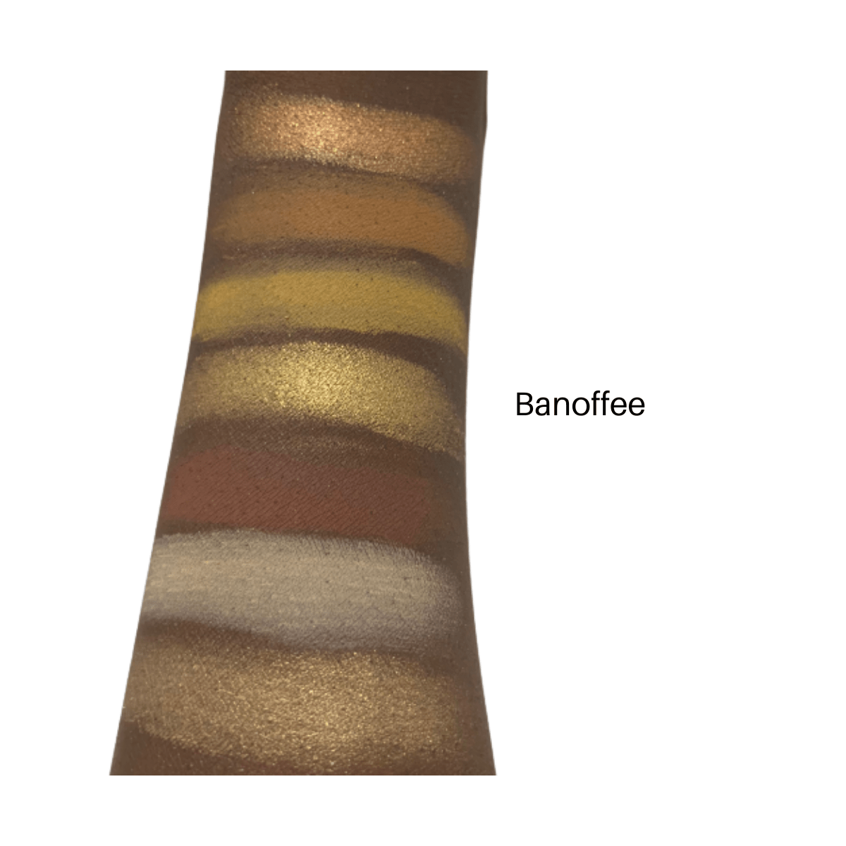 Technic Pressed Pigment Palette (7 pan) - Banoffee | Discount Brand Name Cosmetics