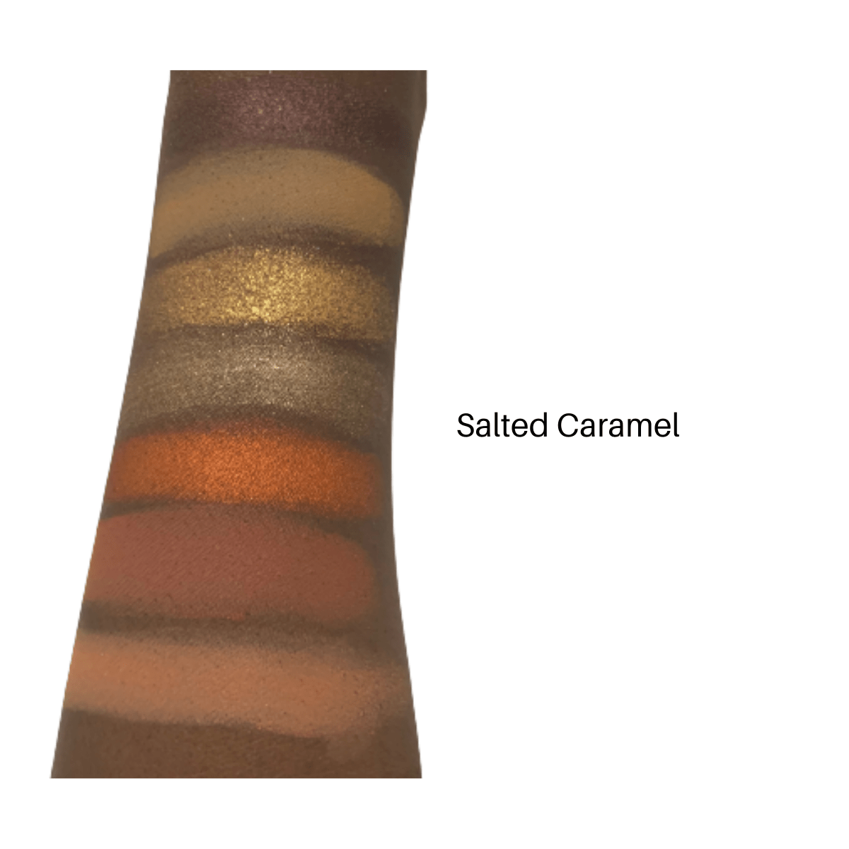 Technic Pressed Pigment Palette (7 pan) -Salted Caramel | Discount Brand Name Cosmetics