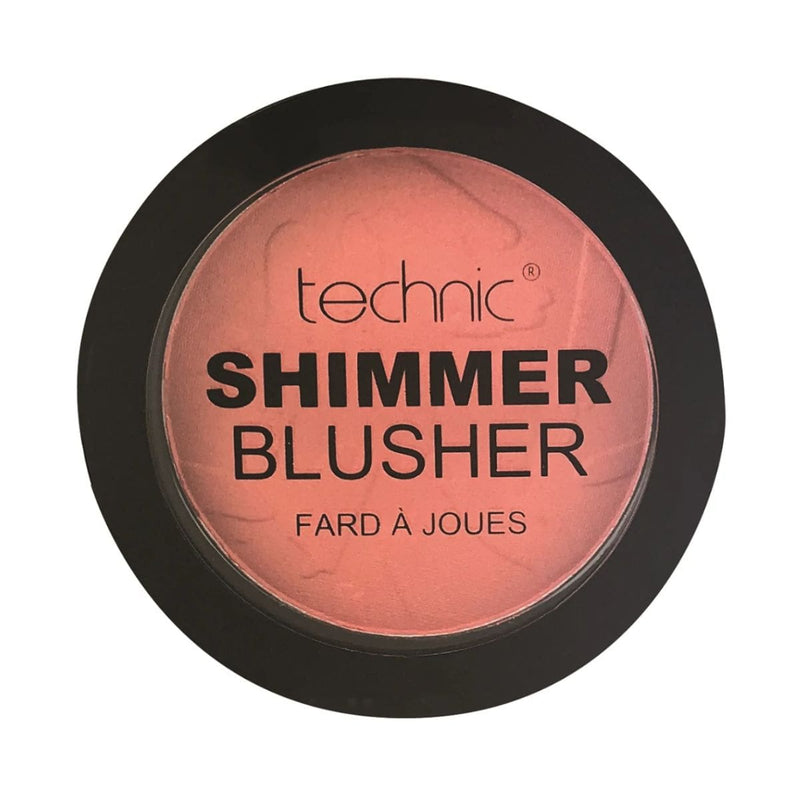 Technic Shimmer Blusher - Coral Bay | Discount Brand Name Cosmetics