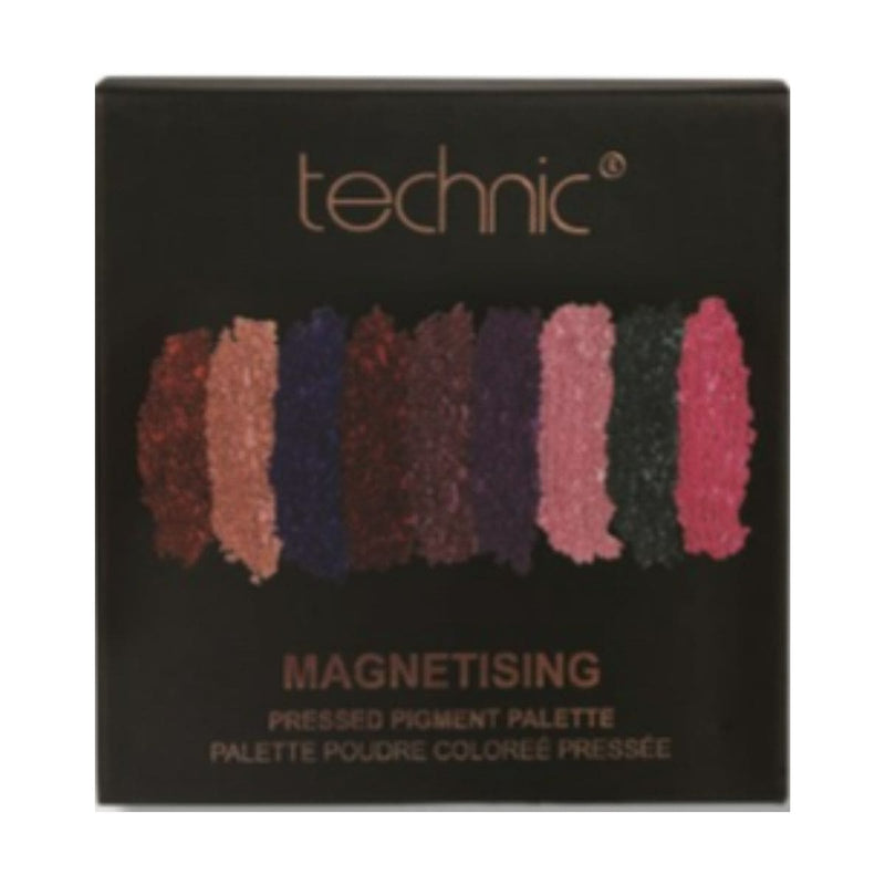 Technic Pressed Pigment Eyeshadow Palette (9 pan) - Magnetising | Discount Brand Name Cosmetics
