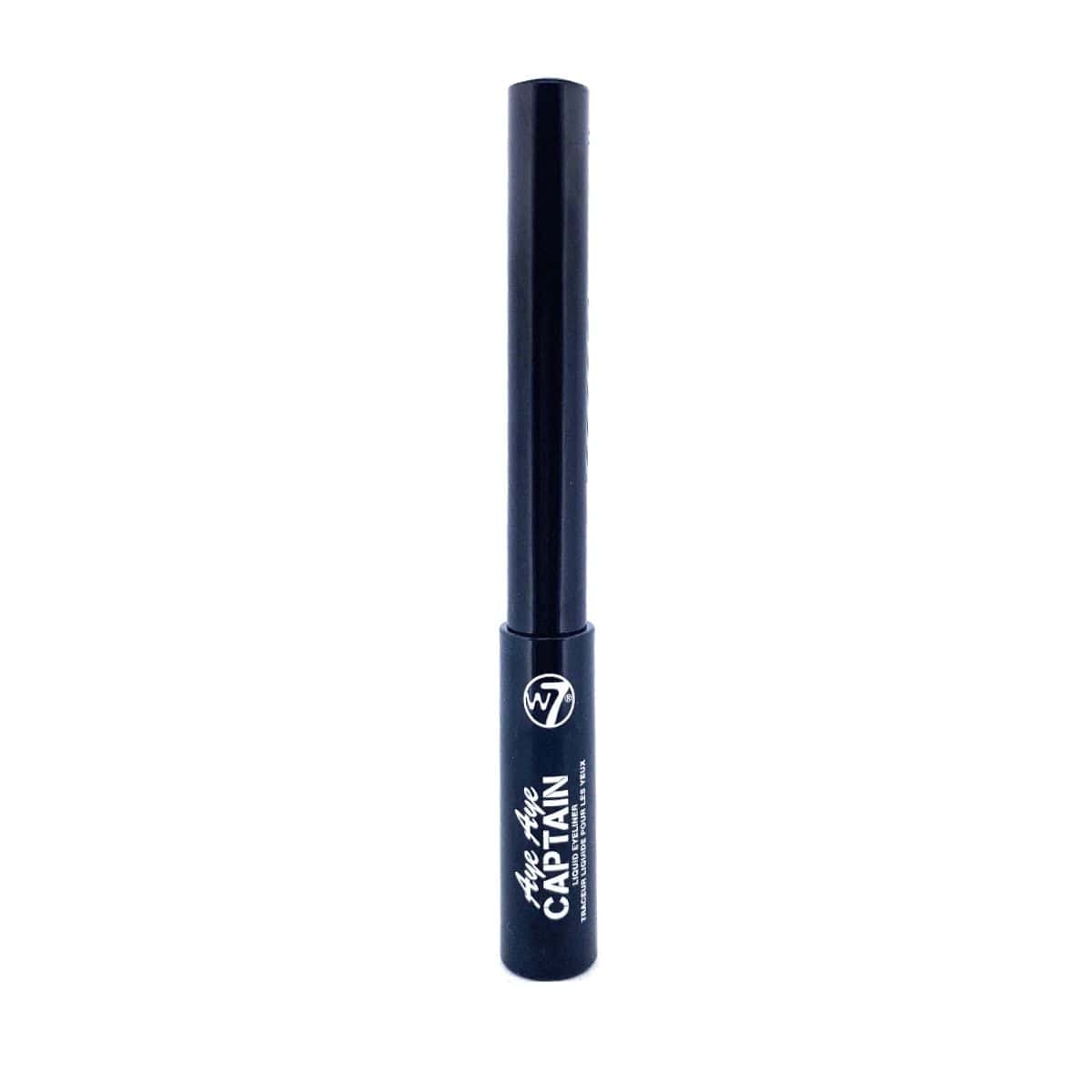 W7 Aye Aye Captain Liquid Eyeliner - Black | Discount Brand Name Cosmetics