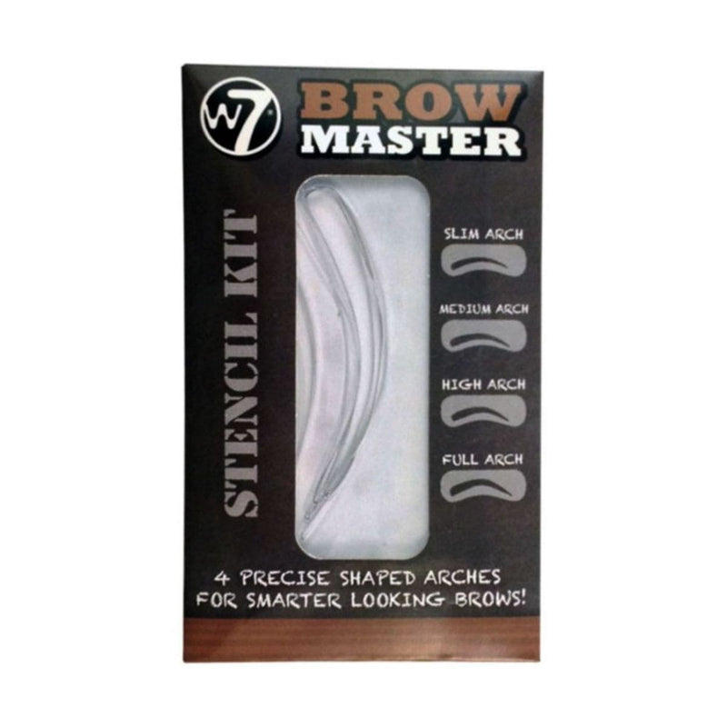 W7 Brow Master Stencil Kit | Discount Brand Name Cosmetics