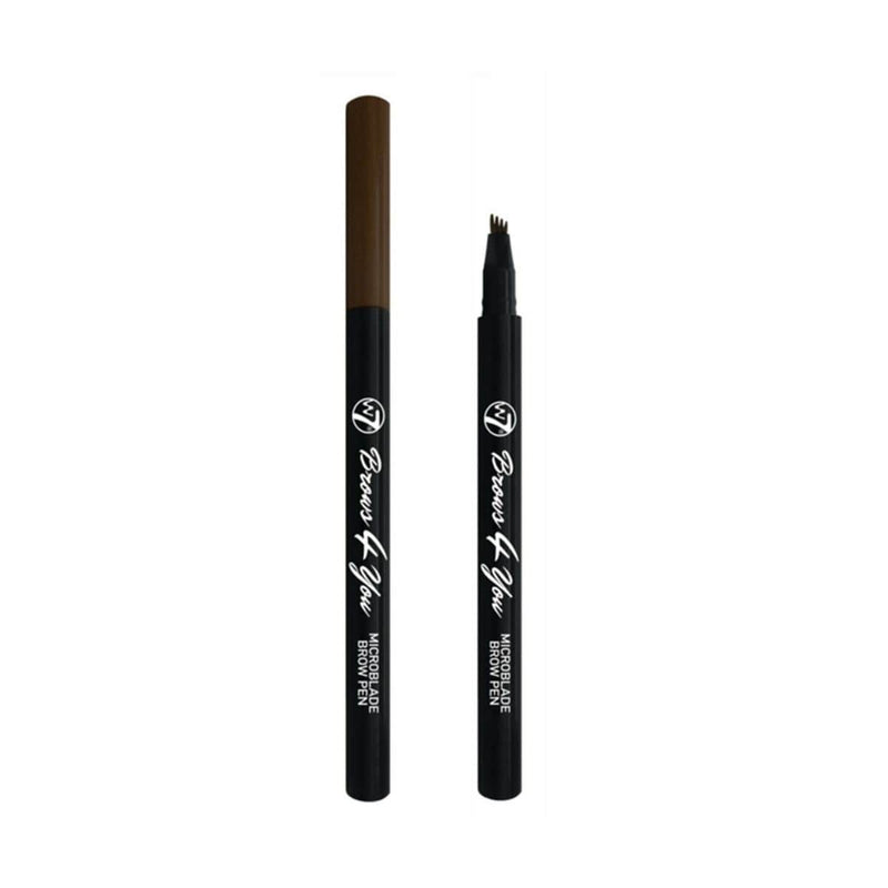 W7 Brows 4 You Microblade Brow Pen -Dark Brown | Discount Brand Name Cosmetics