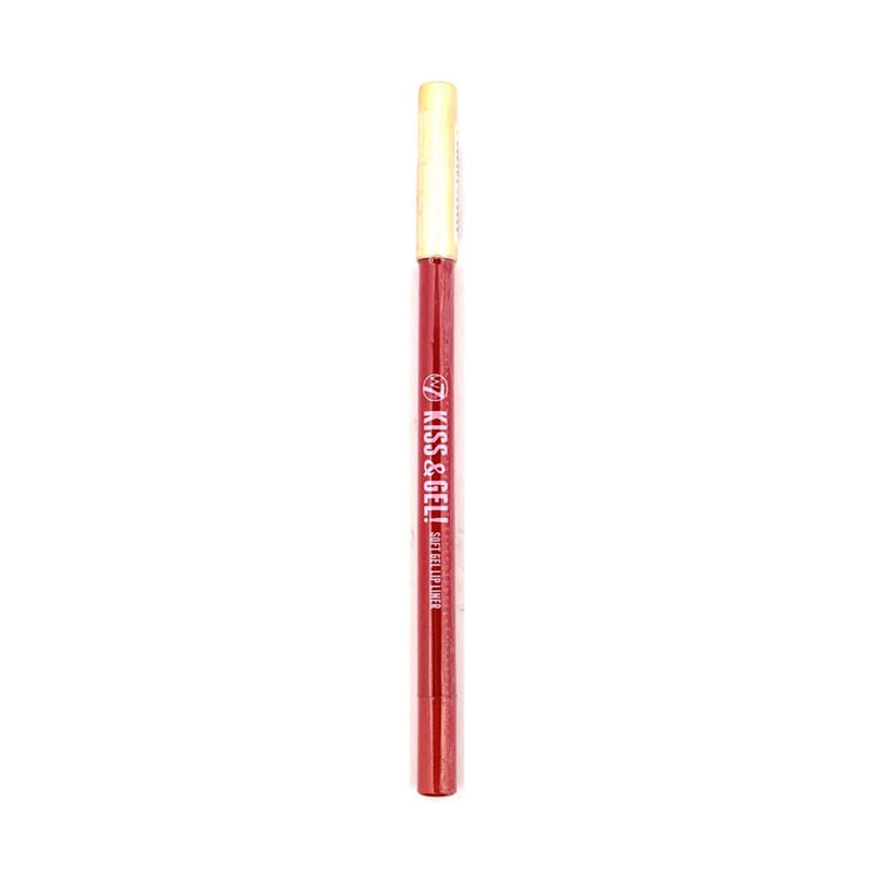 W7 Kiss & Gel ! Soft Gel Lip Liner - Red | Discount Brand Name Cosmetics