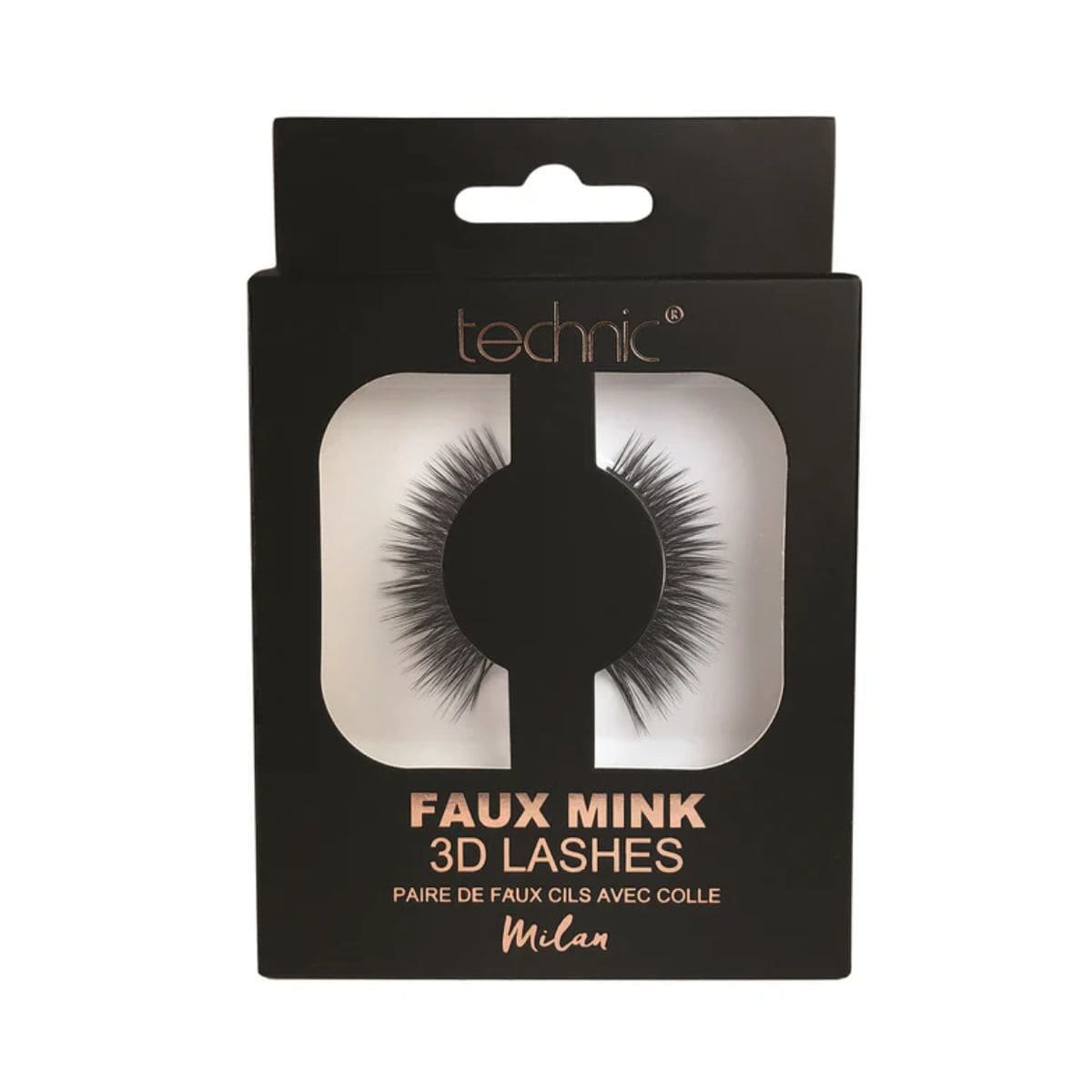 Technic Faux Mink 3D False Lashes - Milan | Discount Brand Name Cosmetics