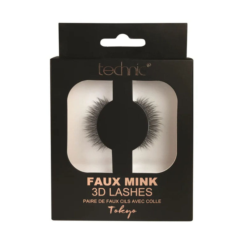Technic Faux Mink 3D False Lashes - Tokyo | Discount Brand Name Cosmetics