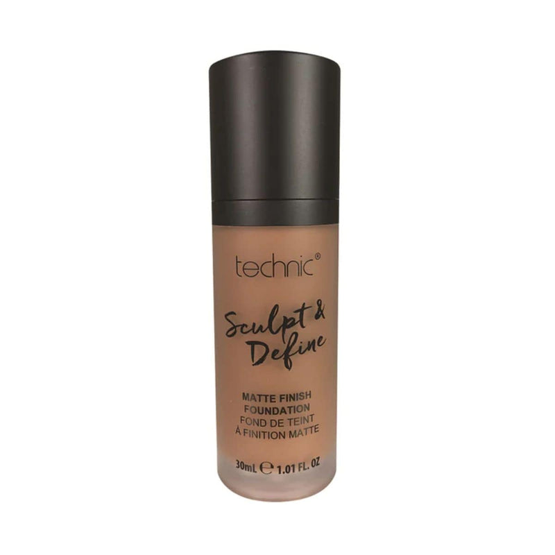 Technic Sculpt and Define Matte Foundation - Chestnut | Discount Brand Name Cosmetics