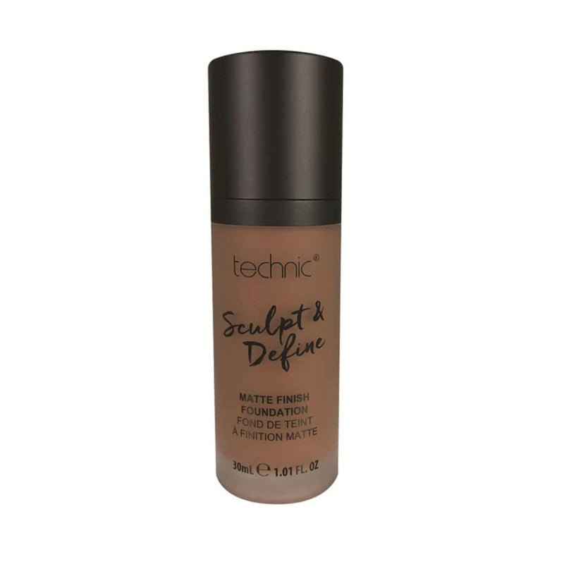 Technic Sculpt and Define Matte Foundation - Mocha | Discount Brand Name Cosmetics