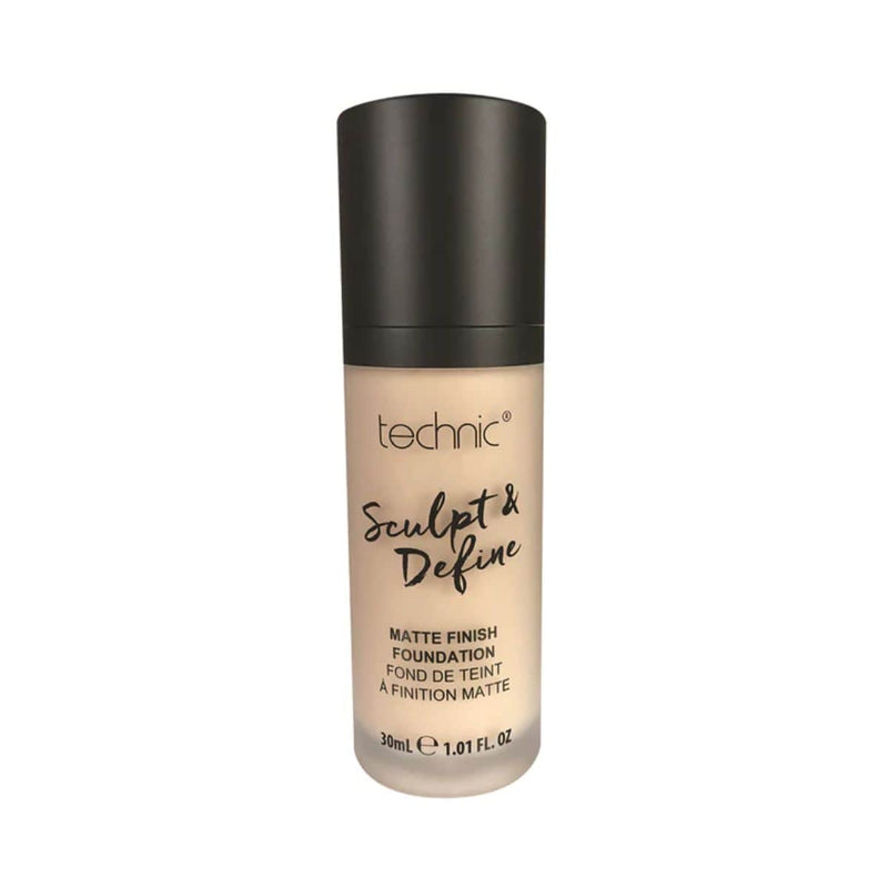 Technic Sculpt and Define Matte Foundation - Porcelain | Discount Brand Name Cosmetics