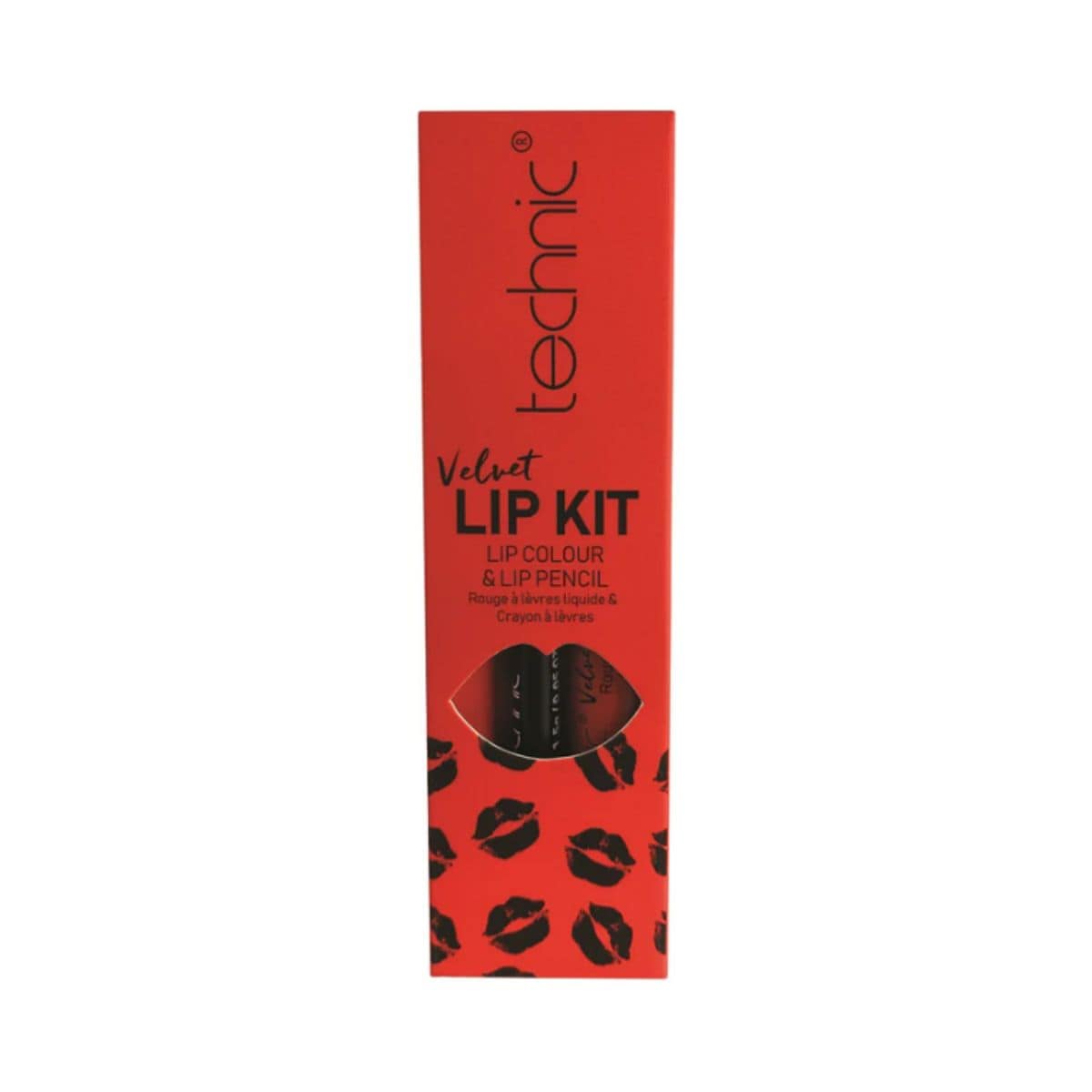 Technic Velvet Lip Kits - Vintage Red | Discount Brand Name Cosmetics